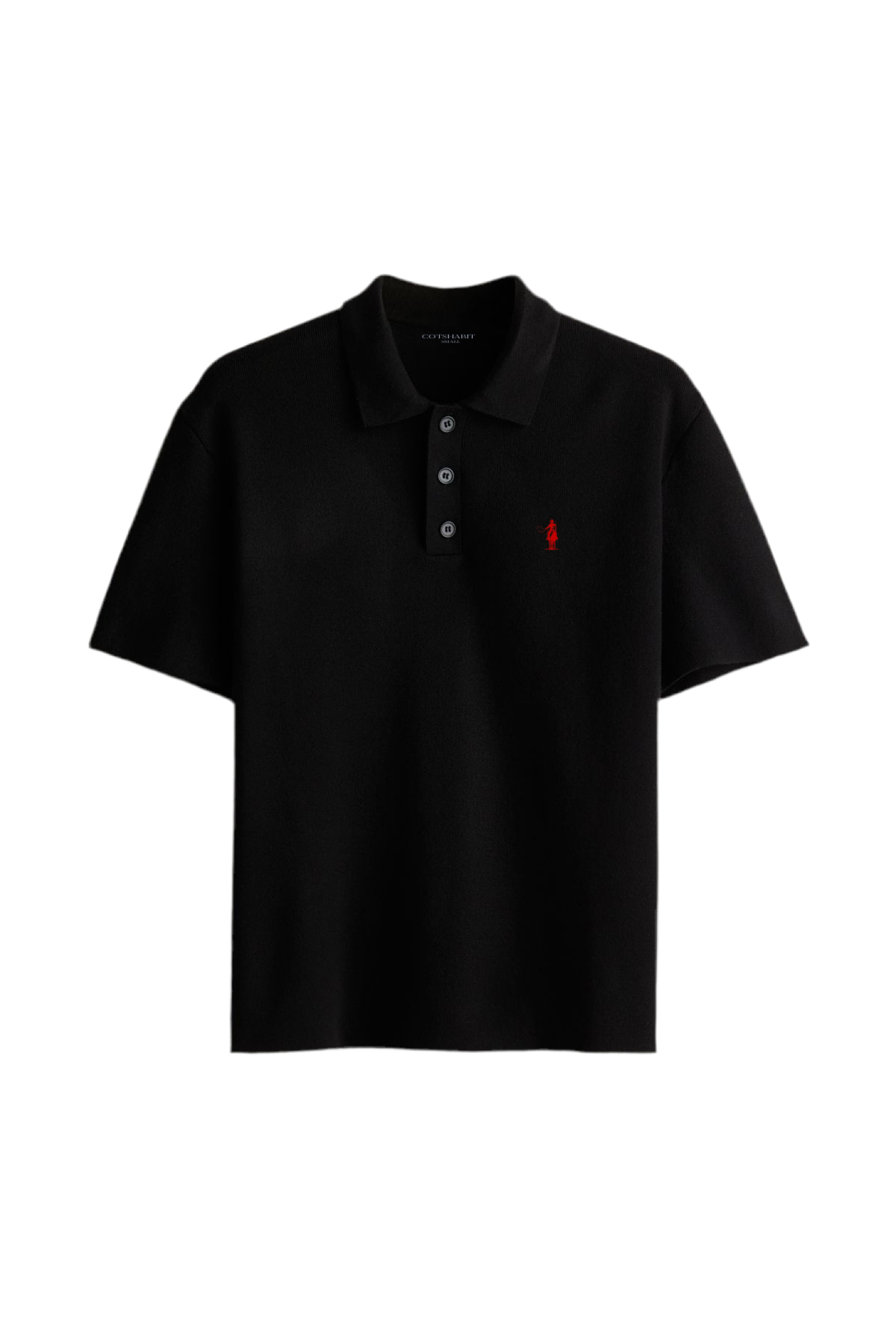 BLACK POLO SHIRT
