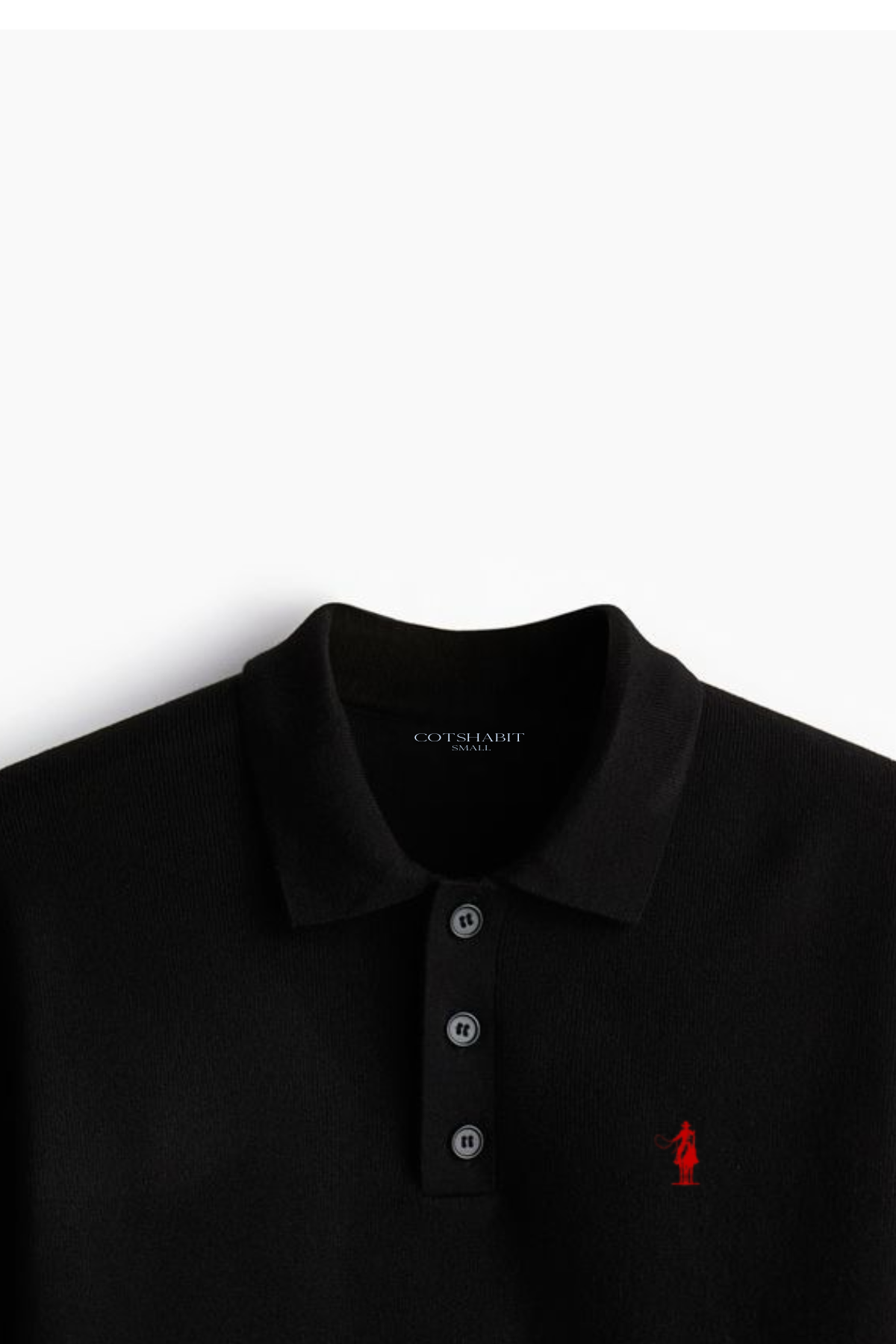 BLACK POLO SHIRT