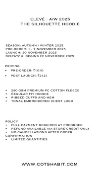 THE SILHOUETTE HOODIE