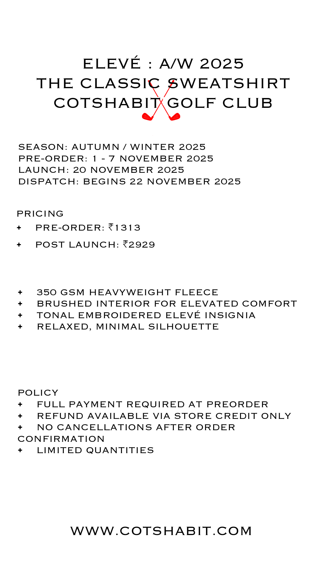 THE CLASSIC SWEATSHIRT