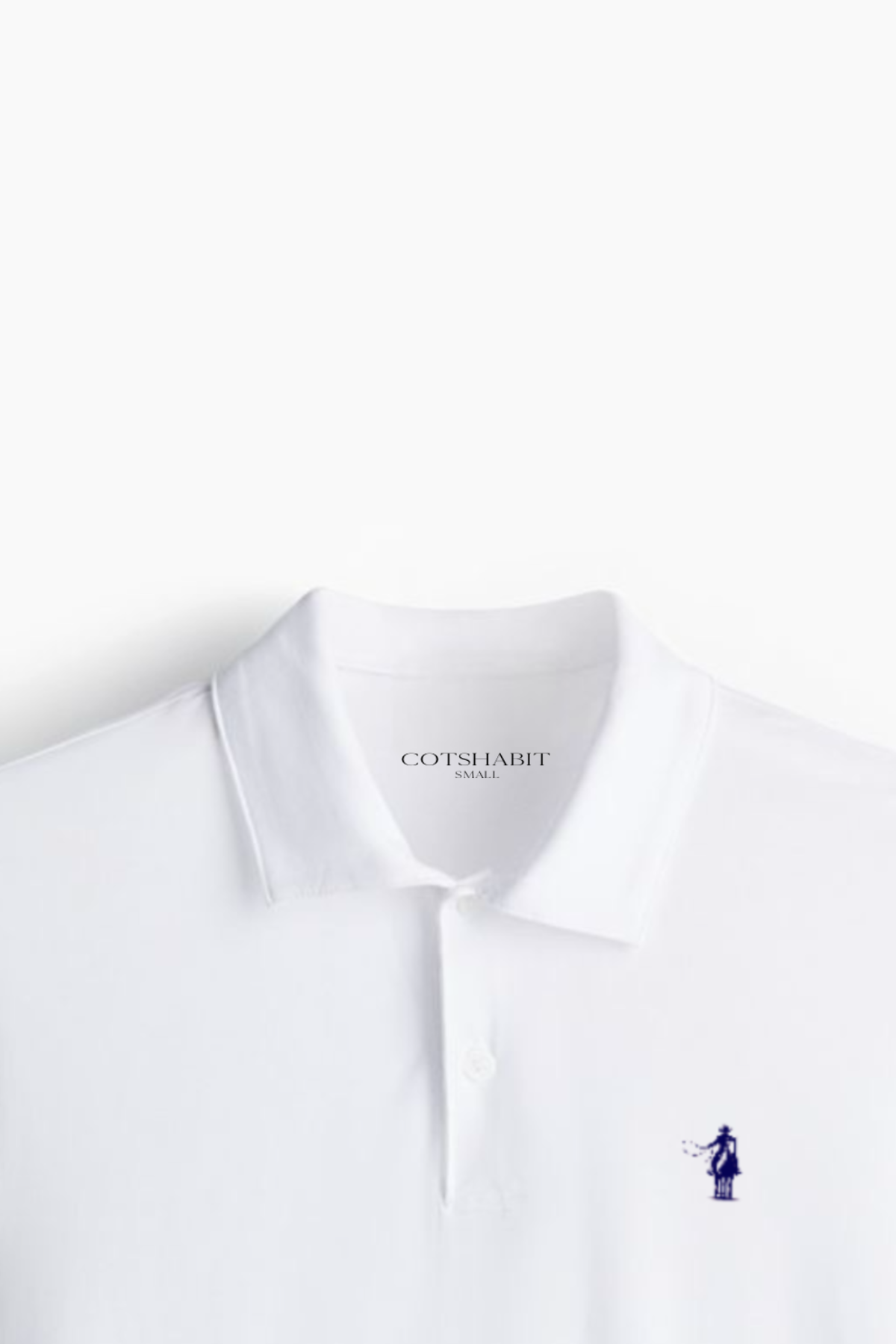 WHITE POLO SHIRT
